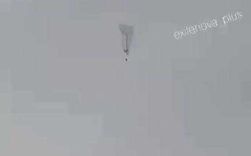 Hava şarları ilə Moskvaya dron hücumunu azərbaycanlılar lentə aldı - VİDEO